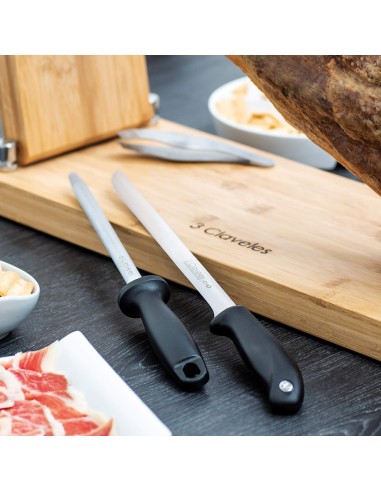 Cuchillo jamonero evo y chaira