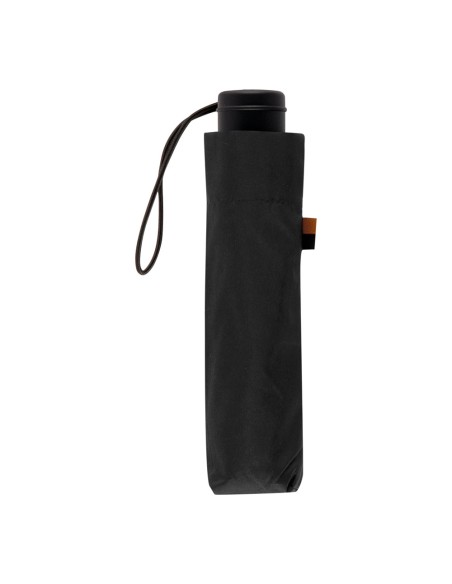 Paraguas mini manual 8 varillas puño negro recto clima