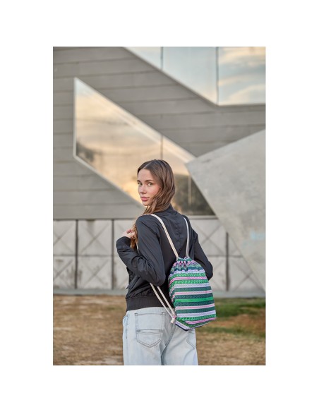 Mochila impermeable plegable, colores surtidos. 35x40cm 30942. c-collection