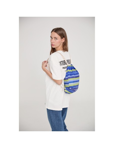 Mochila impermeable plegable, colores surtidos. 35x40cm 30942. c-collection