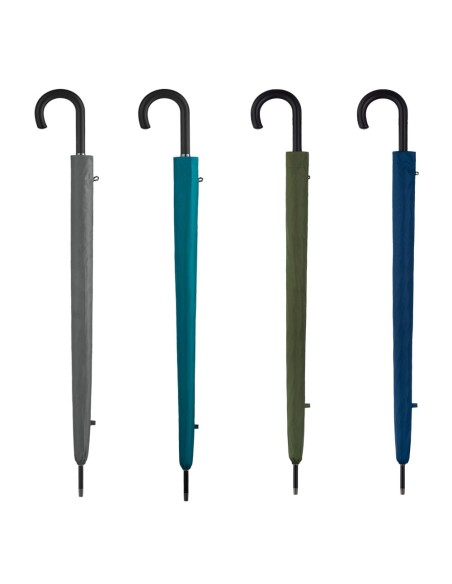 Paraguas largo, ø117cm, colores surtidos