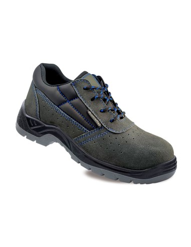 Zapatos de seguridad piel serraje perforado s1p metalfree talla 40