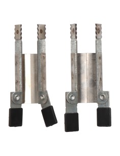 Seguros cuña dentada para persianas inox 304 2 unidades edm