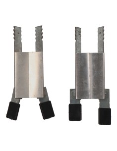 Seguros cuña dentada para persianas inox 304 2 unidades edm 2