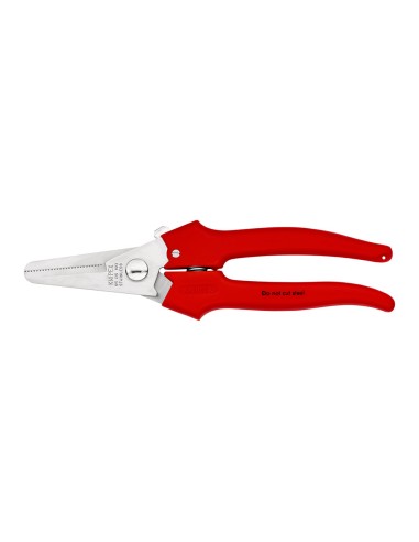 Tijeras universales con revestimiento de plástico pulida 190 mm 9505190 knipex