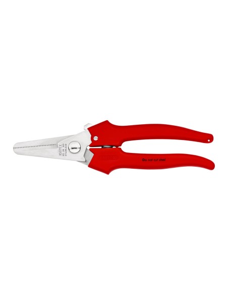 Tijeras universales con revestimiento de plástico pulida 190 mm 9505190 knipex Tijeras universales con revestimiento de plástico pulida 190 mm 9505190 knipex