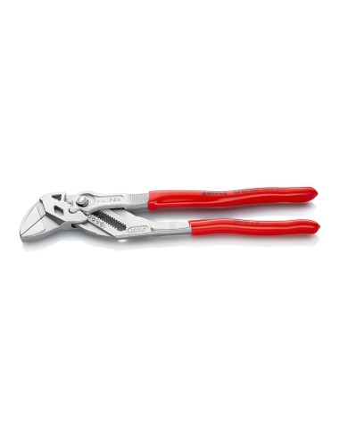 Tenaza llave alicate y llave en una sola herramienta recubiertos de plástico cromado 250 mm