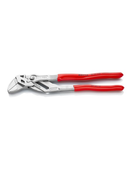 Tenaza llave alicate y llave en una sola herramienta recubiertos de plástico cromado 250 mm Tenaza llave alicate y llave en una sola herramienta recubiertos de plástico cromado 250 mm