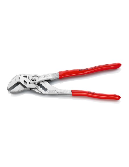 Tenaza llave alicate y llave en una sola herramienta recubiertos de plástico cromado 250 mm