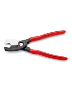Tijeras cortacables con filo de corte doble recubiertos de plástico bruñido 200 mm ø 20 mm / 70 mm² 9511200 knipex 2