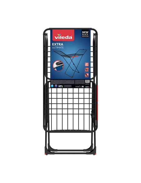 Tendedero extra ultimate negro mate, tendido 20 m