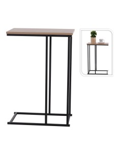 Mesa auxiliar tapa mdf natural, nb1510080, basics