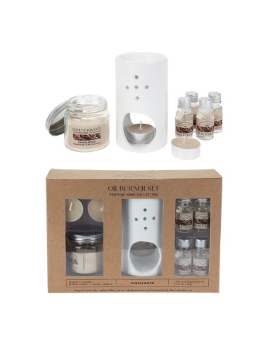 Quemador fragancias set