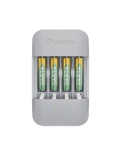 Cargador de pilas varta eco charger pro + 4 pilas 800 mah aaa 56813 2