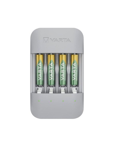 Cargador de pilas varta eco charger pro + 4...