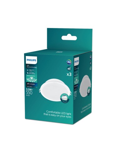 Downlight led empotrable modelo meson color...