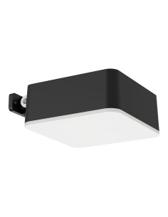 Aplique solar cuadrado, ip 44 1,5w, 200im 2700k, luz cálida, medidas: 10,5x4,6x13,6cm. philips 2