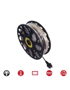Tira de led 60 leds/m 4,2w/m 220-240v ip44 50 m blanco frio 2