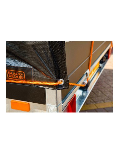 Lona negra para remolque, medidas: 2x3m....