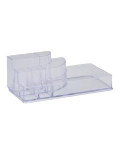 Organizador cosméticos con 8 compartimentos distribución circular, colores surtidos 2