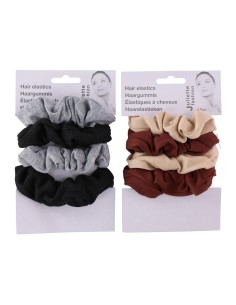 Pack de 4 elásticos para el cabello, 2 colores surtidos. juliette fashion 2