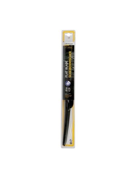 Escobilla limpiaparabrisas flat blade 17"/43cm, universal. dunlop