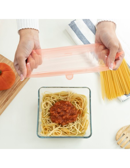 Set 10 tapas de cocina reutilizables lilyd. innovagoods