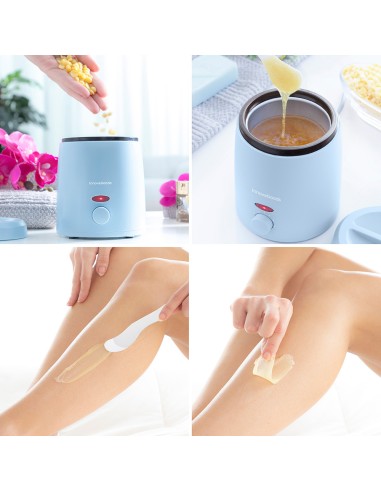 Calentador de cera para depilación