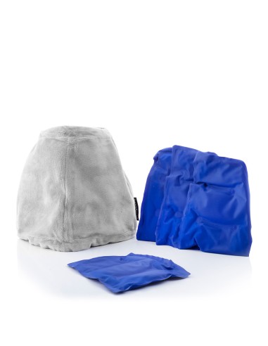 Gorro de gel para migrañas y relajación...