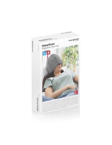 Gorro de gel para migrañas y relajación...