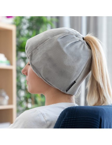 Gorro de gel para migrañas y relajación...