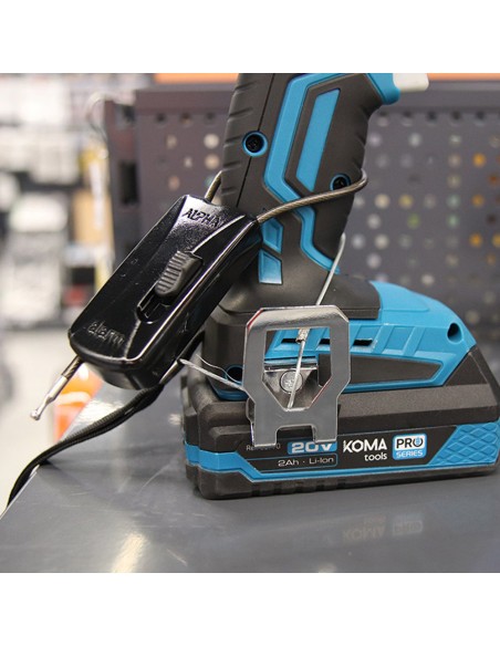 Caja 25 bridas ajustables anti robo para envases con asa 9298600 alpha checkpoint