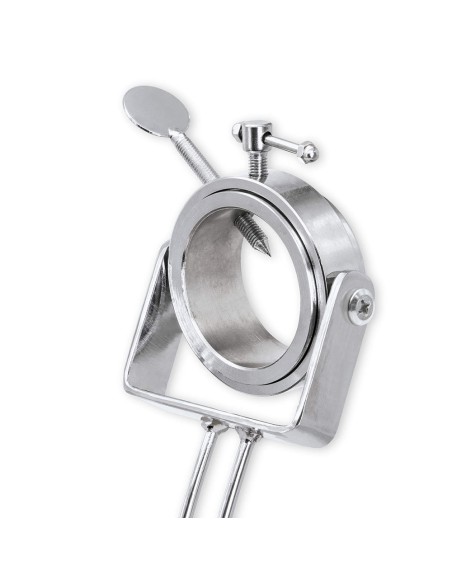 jamonero plegable cabezal giratorio base madera 3 claveles