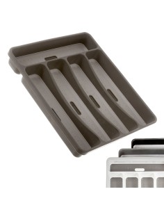 Cubertero plastico colores surtidos 28,5x5x32,5 cm kozina