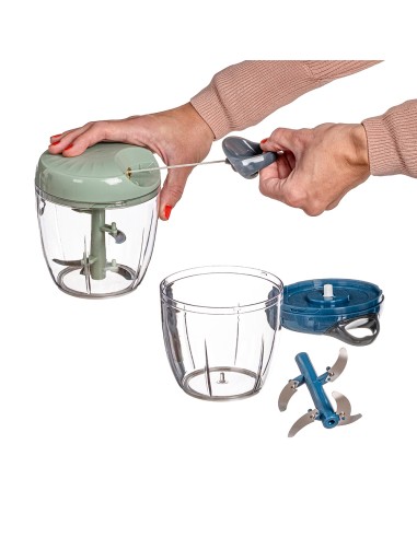 Picadora verduras manual 2 colores surtidos kozina