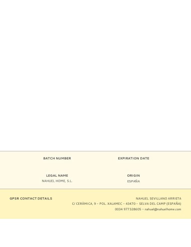 Salero ceramica clasico blanco 10x10x11,5 cm...