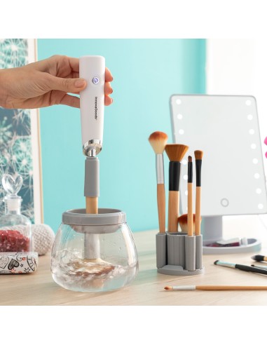 Limpiador y secador automático de brochas de...