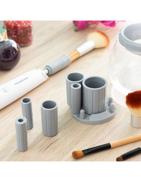 Limpiador y secador automático de brochas de maquillaje