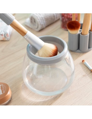 Limpiador y secador automático de brochas de...