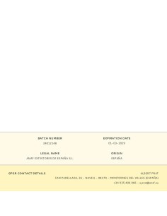 Aerosol apagafuegos espuma 600ml anaf group 2