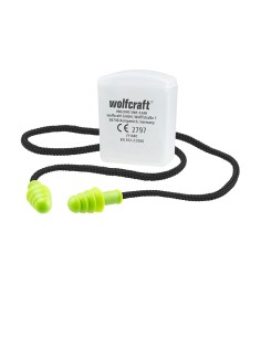 1 par de tapones con cordón y estuche (ce) 4962000 wolfcraft 2