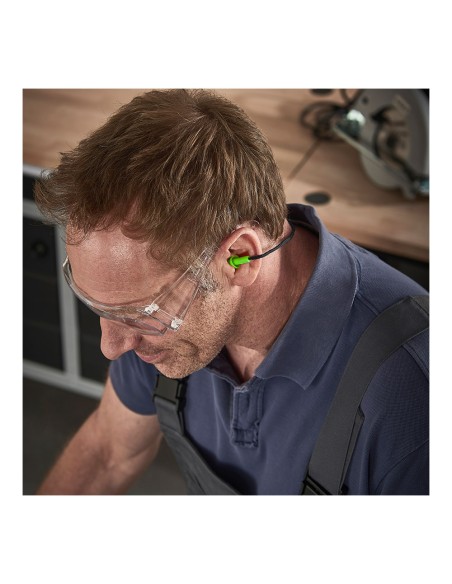 1 par de tapones con cordón y estuche (ce) 4962000 wolfcraft