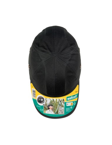 Gorro de protección, negro (ce) 4969000 wolfcraft