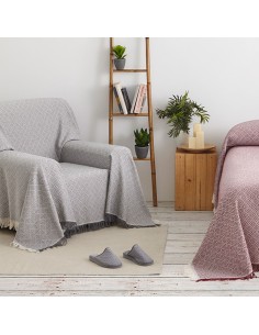 Colcha multiusos formentera gris 230x260cm belmarti