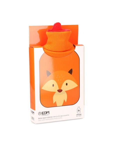 Bolsa de agua caliente. modelo zorro, 2l.
