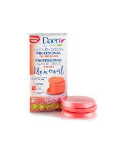 Cera de depilación en pastillas 120gr, frutos rojos daen