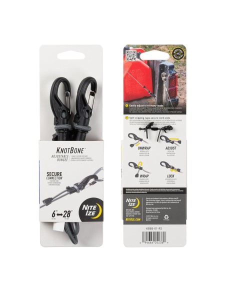 Pulpo ajustable 15-71cm con cierre de seguridad. nite ize