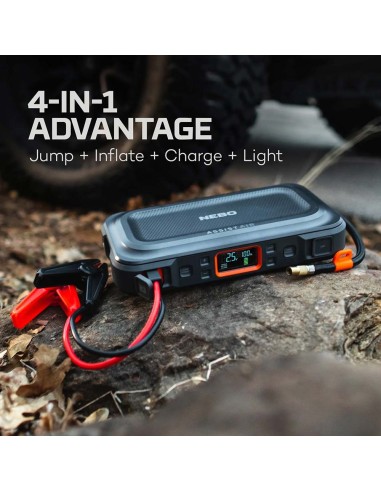 Arrancador + compresor de aire assist air jump...