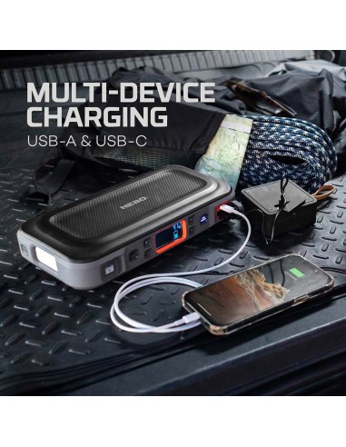 Arrancador + compresor de aire assist air jump...