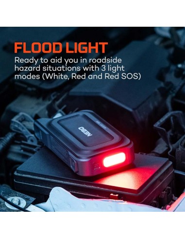 Arrancador 800amps+powerbank 8100 mah assist...